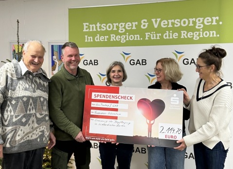 Scheckübergabe Flohmarkt am 8.12.25 Scheckübergabe Flohmarkt am 8.12.25