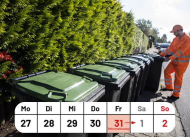 Reformationstag: Abfuhr verschiebt sich