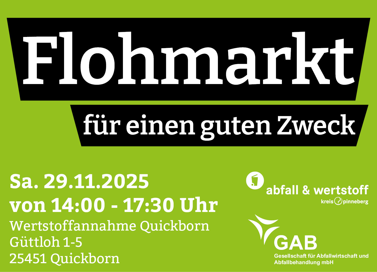 Flohmarkt für einen guten Zweck